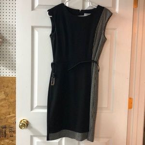 Heavier weight dress w/ houndstooth!